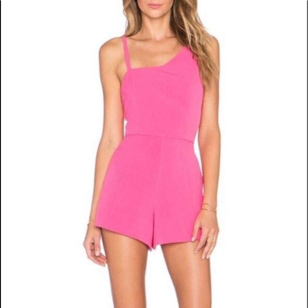 NBD pink romper